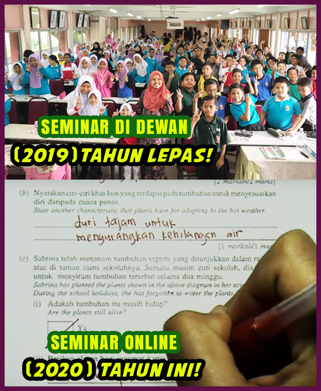 KLINIK UPSR 2020 (ONLINE)  Online Tuition for UPSR,PT3 